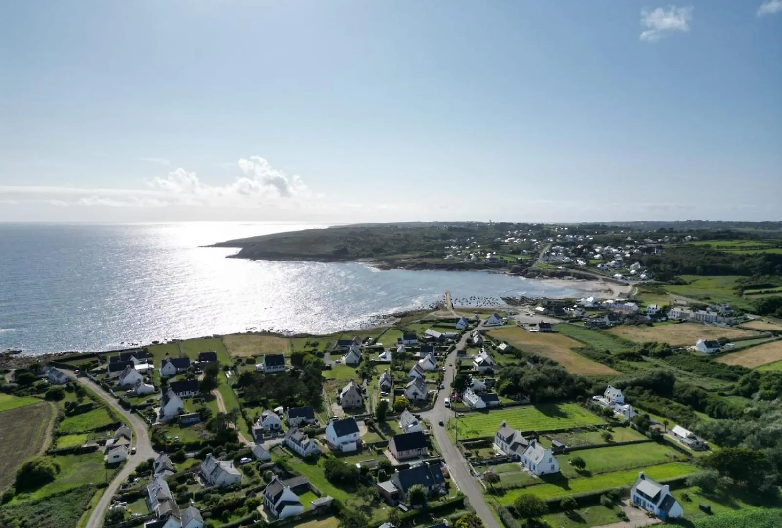 بيت للعطل Ty Traez, Holiday House For Families In Cap Sizun Primelin فرنسا